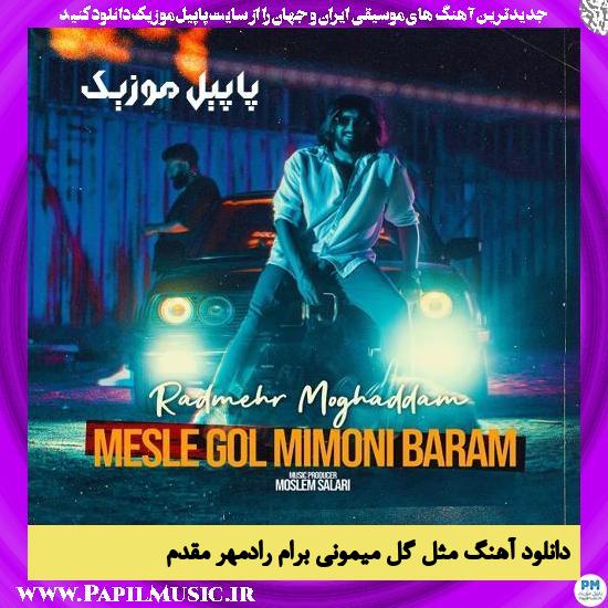 Radmehr Moghaddam Mesle Gol Mimooni Baram دانلود آهنگ مثل گل میمونی برام از رادمهر مقدم